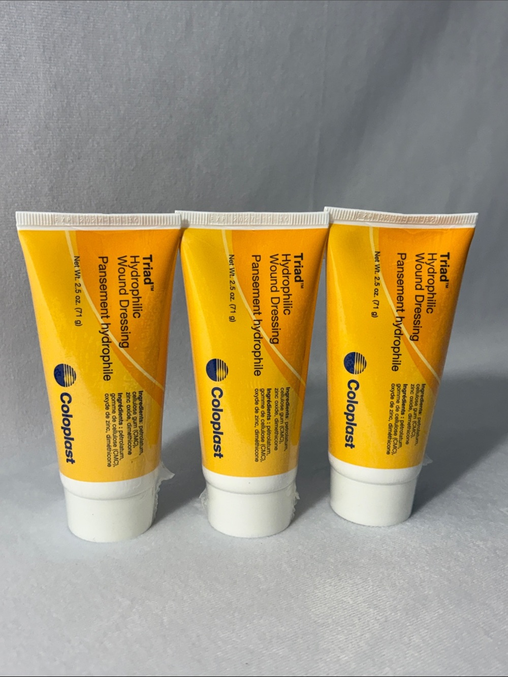 3x-Triad Hydrophilic Wound Dressing 2.5oz Brand New in Factory Sealed Packaging